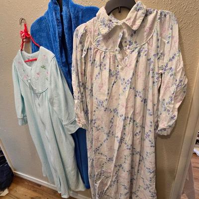Women's Pajamas - Pants - sets - gowns - slippers and a bath robe
