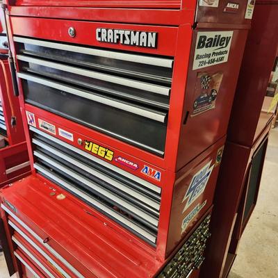 Craftsman 4 Stack Tool Cabinet Chest 27wx70" tall