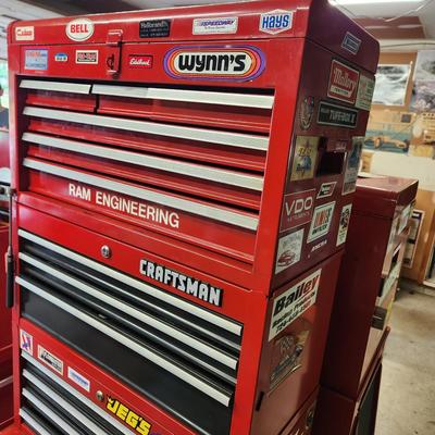Craftsman 4 Stack Tool Cabinet Chest 27wx70" tall