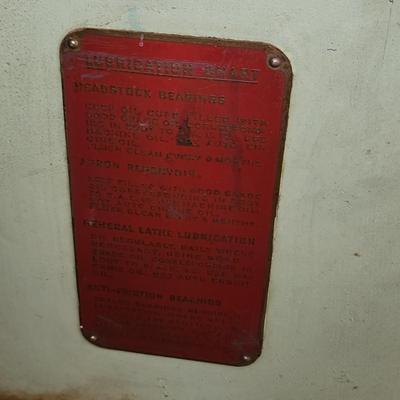 Vintage South Bend Lathe Works 644R includes all parts Cabinet and contents