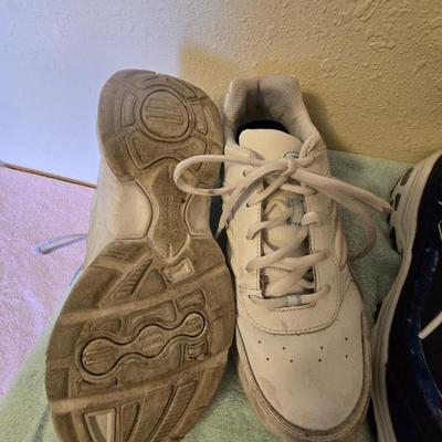 There pairs of size 9 tennis shoes - Sketchers - Dr. Scholls -