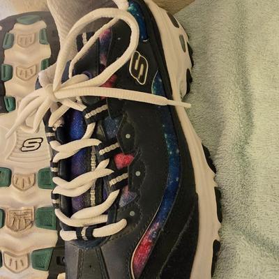 There pairs of size 9 tennis shoes - Sketchers - Dr. Scholls -