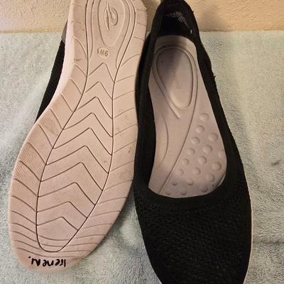 Two pairs of Flats and a new pair of Isotoner XL slippers