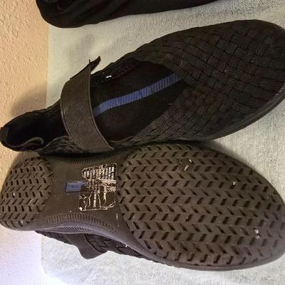 Two pairs of Flats and a new pair of Isotoner XL slippers