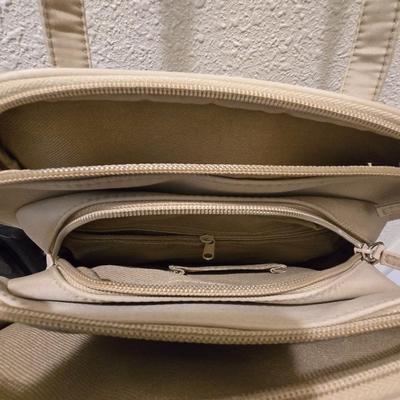 Four small purses - black - brown & white
