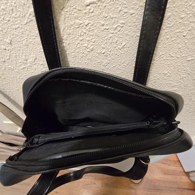 Four purses - White - black and tan