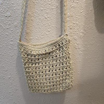 Three hobo style purses - tan and black