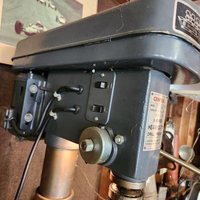 Central C112 5 speed Heavy Duty Drill Press Tested