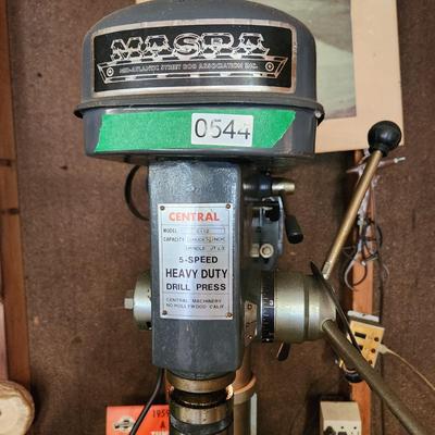 Central C112 5 speed Heavy Duty Drill Press Tested