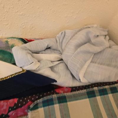 Silk and cotton decorative scarfs
