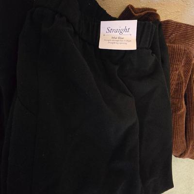 Brand new clothes with tags - shirts and slacks
