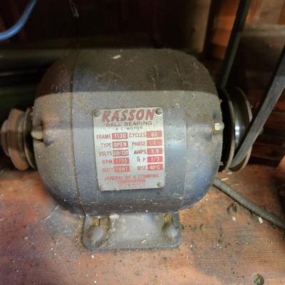 Atlas model 2400 Uility Grinder Hone with Kasson Electric Motor with Bench & accessories shown tested
