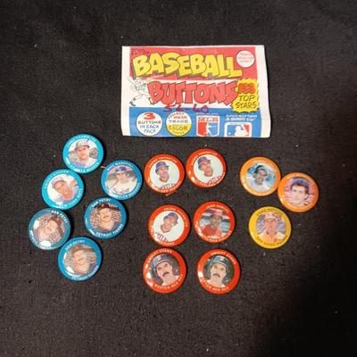 BASEBALL BUTTONS (2)