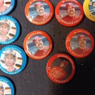 BASEBALL BUTTONS (3)