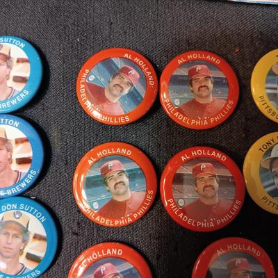 BASEBALL BUTTONS (3)