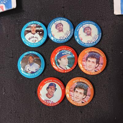 BASEBALL BUTTONS (5)