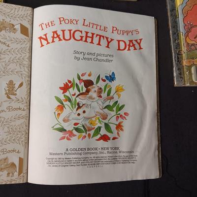 LITTLE GOLDEN BOOKS IN FAIR TO GOOD CONDITION