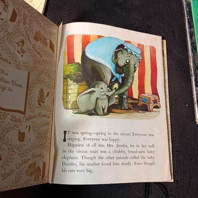 LITTLE GOLDEN BOOKS IN FAIR TO GOOD CONDITION
