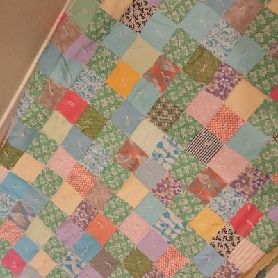 Beautiful handmade Patchwork quilt