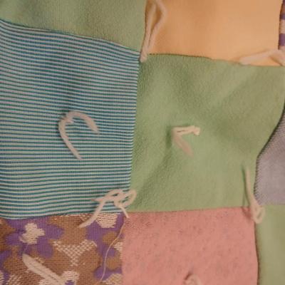 Nice handmade patchwork quilt
