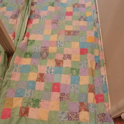 Nice handmade patchwork quilt