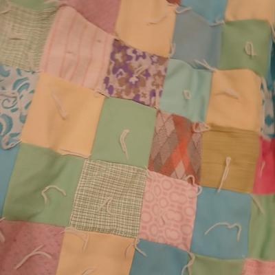 Nice handmade patchwork quilt
