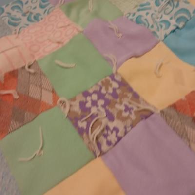 Nice handmade patchwork quilt