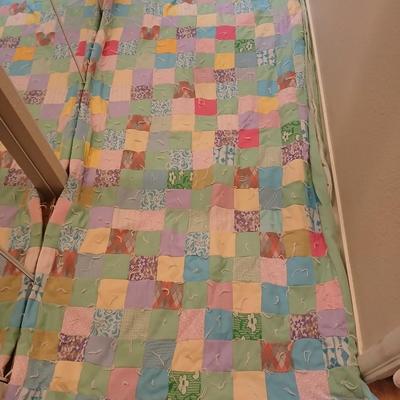 Nice handmade patchwork quilt