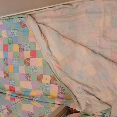 Nice handmade patchwork quilt