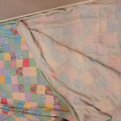 Nice handmade patchwork quilt