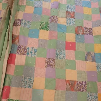 Nice handmade patchwork quilt