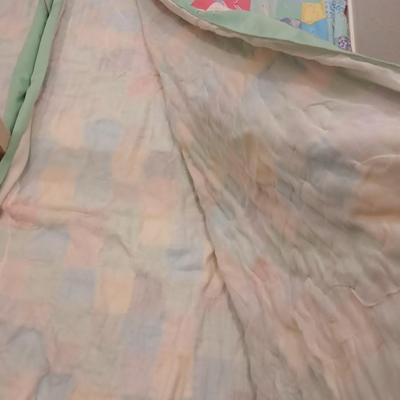 Nice handmade patchwork quilt