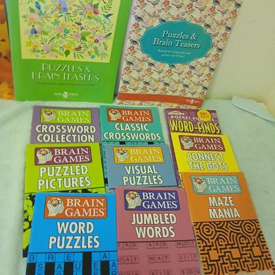 Crosswords, Puzzles, and Brain teasers - Great wintertime fun!