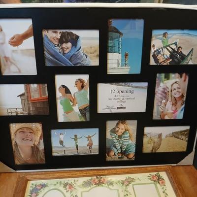 Multi-picture photo frames - these mostly all hold multiple photos in one frame