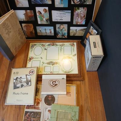 Multi-picture photo frames - these mostly all hold multiple photos in one frame