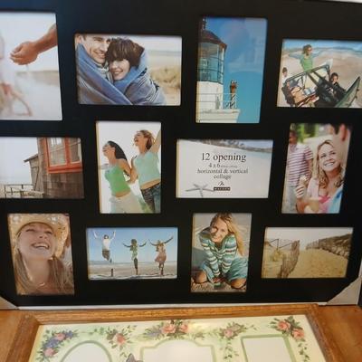Multi-picture photo frames - these mostly all hold multiple photos in one frame