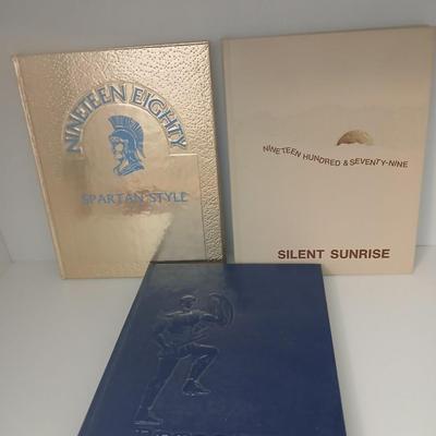 Colorado yearbooks -1980 Greeley West High school - 1979 Silent sunrise - 1981 Retrospect