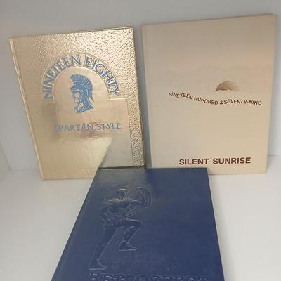 Colorado yearbooks -1980 Greeley West High school - 1979 Silent sunrise - 1981 Retrospect