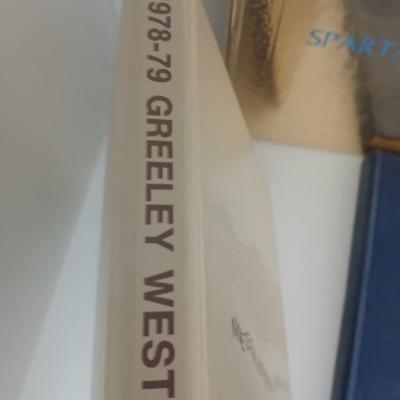 Colorado yearbooks -1980 Greeley West High school - 1979 Silent sunrise - 1981 Retrospect
