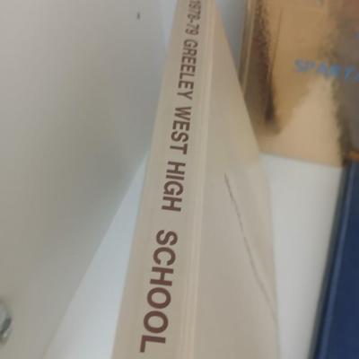 Colorado yearbooks -1980 Greeley West High school - 1979 Silent sunrise - 1981 Retrospect