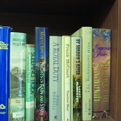Hardback books and a variety of older books
