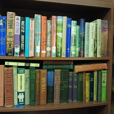 Hardback books and a variety of older books