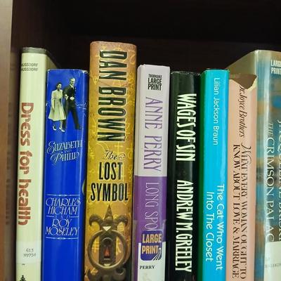 Hardback books and a variety of older books