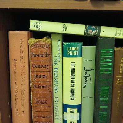 Hardback books and a variety of older books