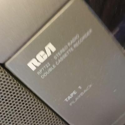 Exercising equipment with a RCA am/fm/ cassette deck radio - Get your groove on while you exercise!