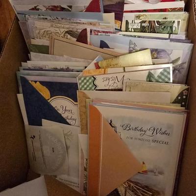 Paper shredder - big button phone and a variety of every holiday greeting cards to last a lifetime!