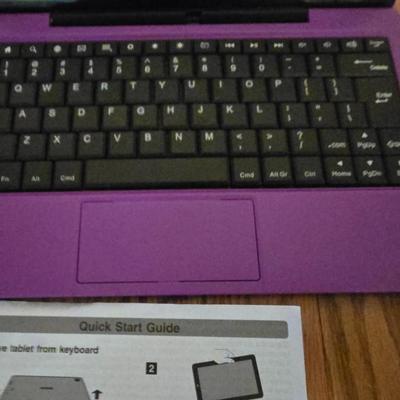 Purple RCA 10 10" Viking Pro tablet with detachable Keyboard - Bluetooth - HDMI - WIFI Google Play Android 5.0 Lollipop