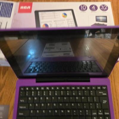 Purple RCA 10 10" Viking Pro tablet with detachable Keyboard - Bluetooth - HDMI - WIFI Google Play Android 5.0 Lollipop