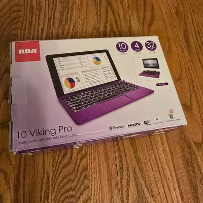 Purple RCA 10 10" Viking Pro tablet with detachable Keyboard - Bluetooth - HDMI - WIFI Google Play Android 5.0 Lollipop