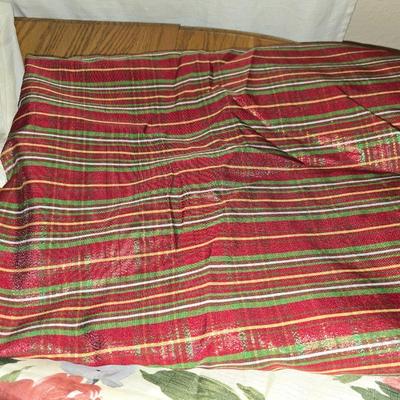 Variety of oval table linens